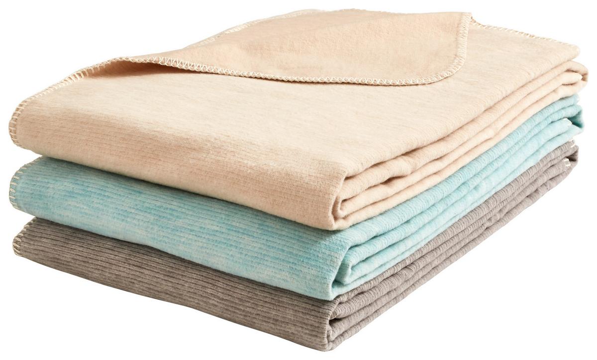 PLED LEELA - kolor naturalny, Basics, tkanina (140/200cm) - Bio:Vio