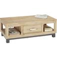 Couchtisch Holz - Akaziefarben, KONVENTIONELL, Holz (120/42/60cm) - Zandiara