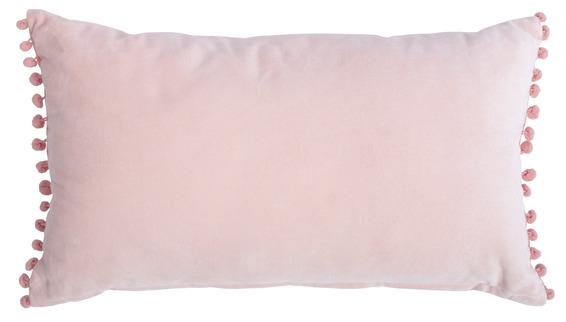 Zierkissen Anella ca. 50x30cm - Rosa, ROMANTIK / LANDHAUS, Textil (50/30cm) - Bessagi Home