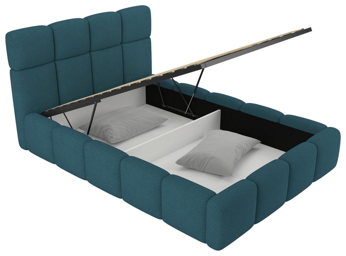 PAT TAPITAT CLOUDY - turcoaz, Trend, plastic/lemn (140/200cm) - Luca Bessoni