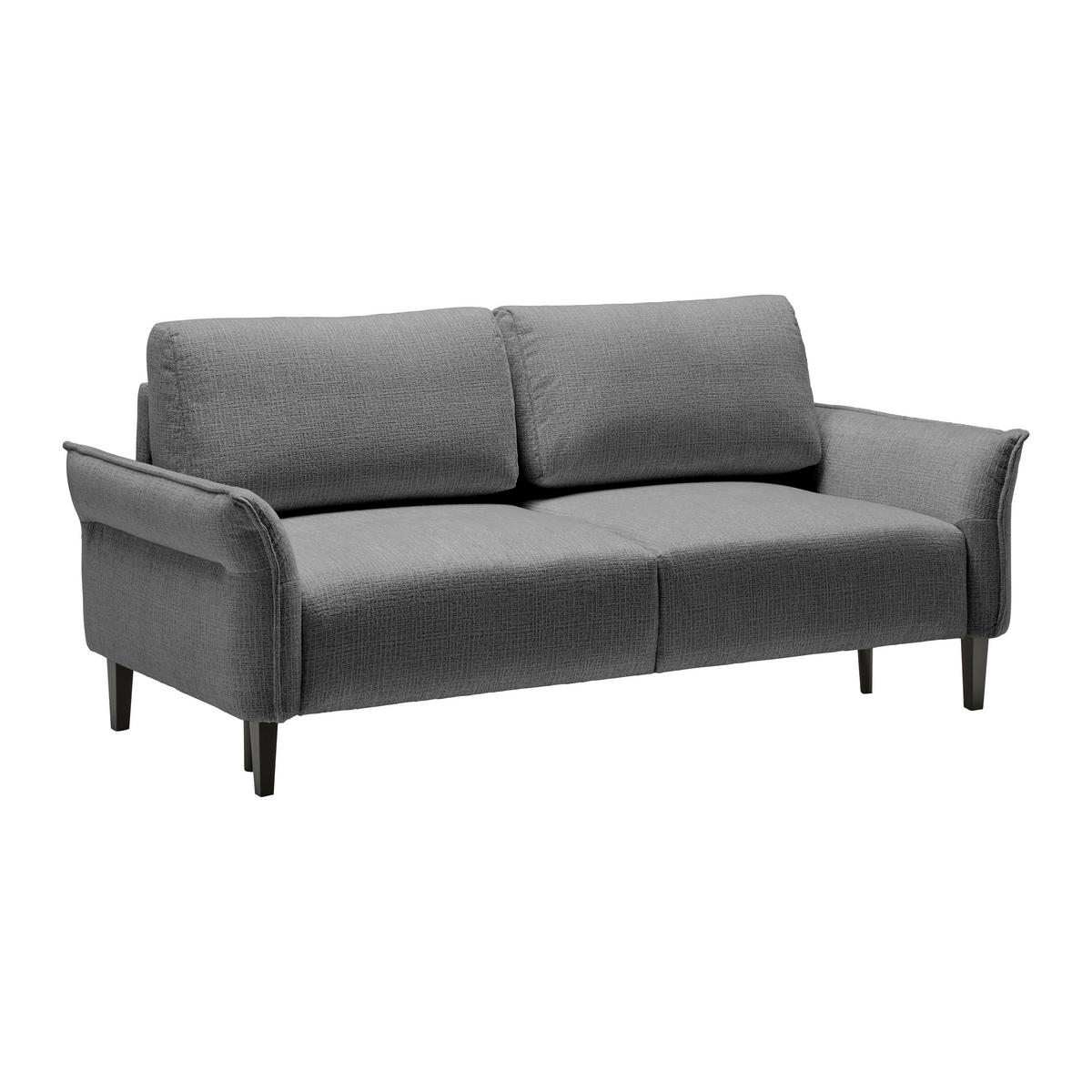 CANAPEA CU 3 LOCURI CUSTOM - crem/antracit, Modern, textil (183/85/92cm) - Mömax