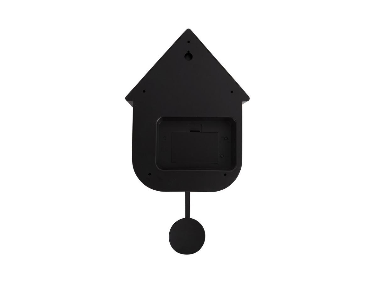 ZEGAR ŚCIENNY KA5768BK - czarny, Basics, tworzywo sztuczne (30cm) - Karlsson