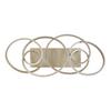 LED-TAKLAMPA JULI - cappuccino, Modern, metall/plast (70/40/25cm) - Premium Living
