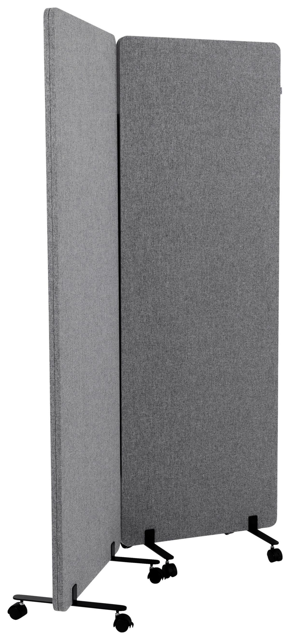 Pregradna Stena Flexmiut, Temno Siva - temno siva, Basics, kovina/umetna masa (60/177/35cm) - MID.YOU