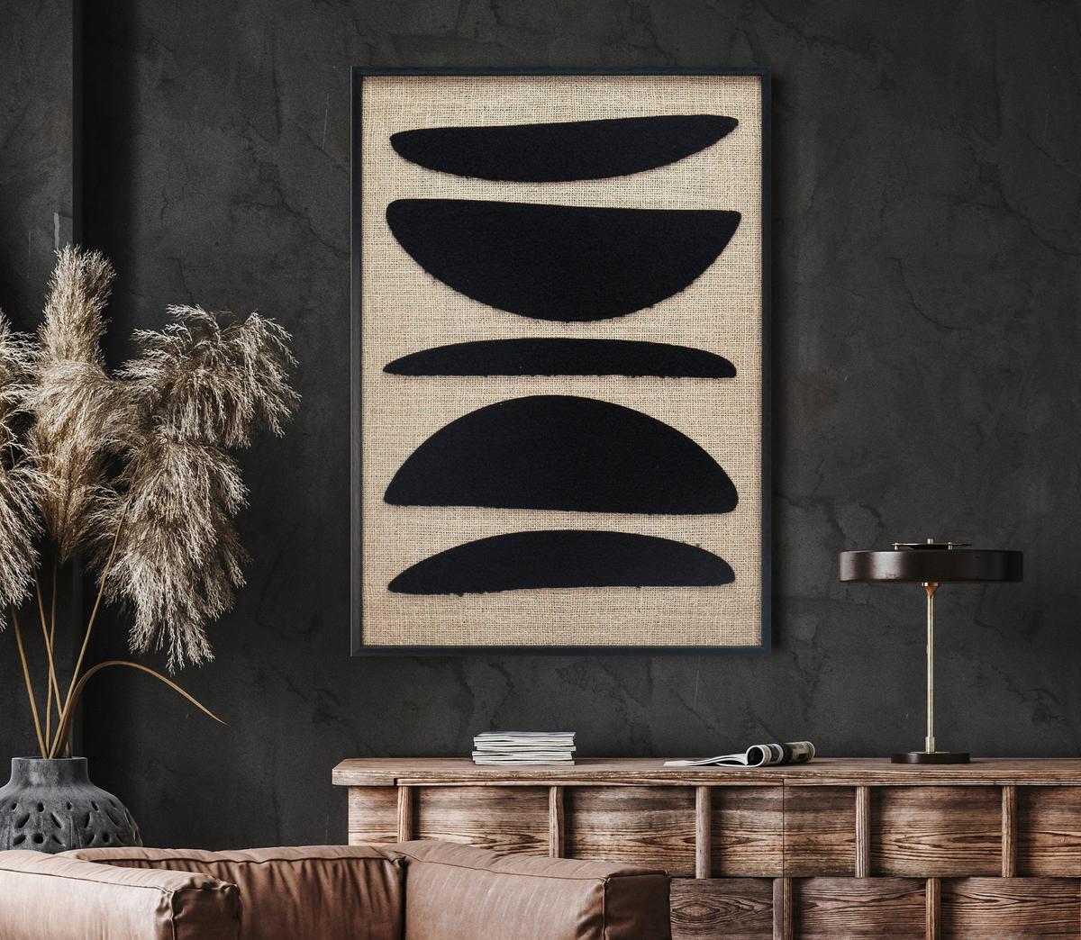 Slika U Ramu 60x80cm Li - svetlobraon/bež, Moderno, tekstil/pločasti materijal (60/3/80cm) - Mömax