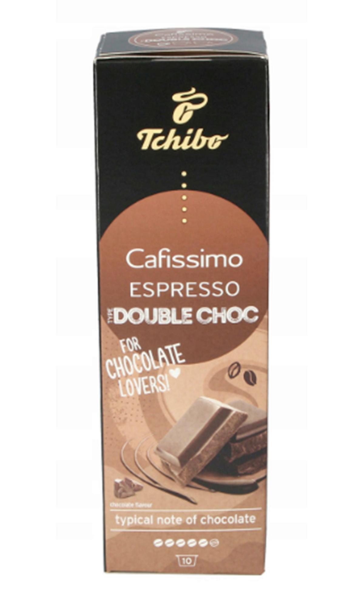 Kávékapszula Tchibo Espresso Dupla Csokis - barna, papír (0,075kg)