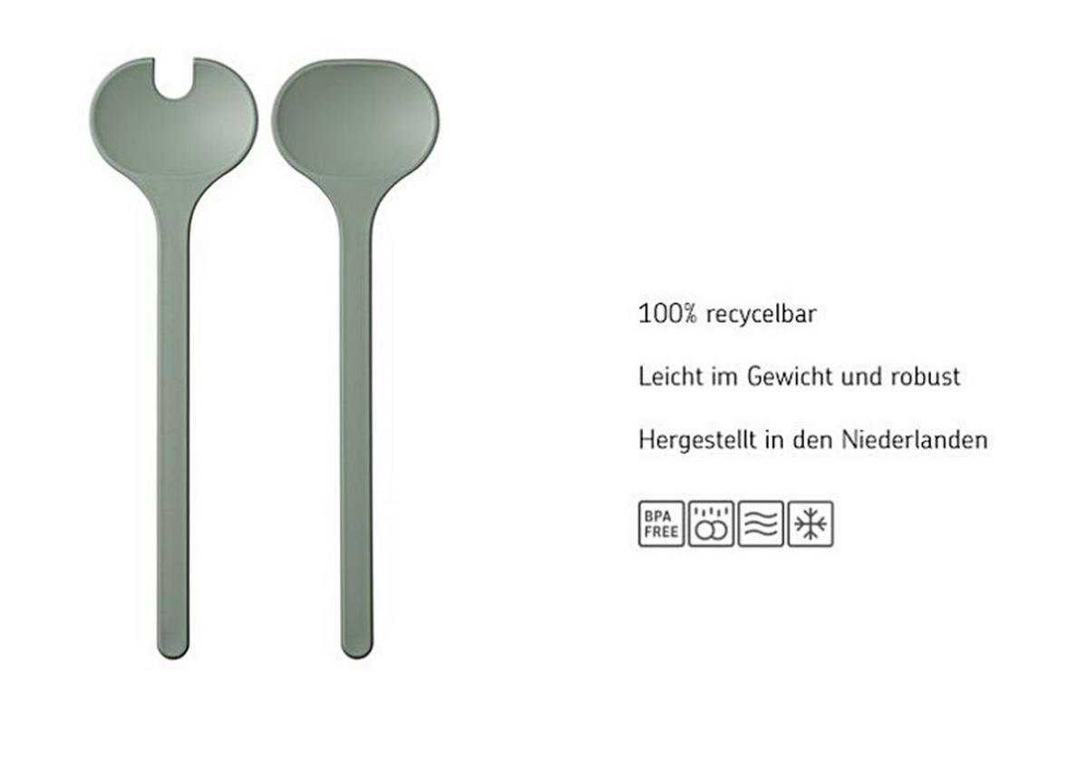 ZESTAW DO SAŁATEK 105941241100 - czarny, Konventionell (30,1/9,2cm) - Mepal