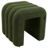 Ülőke Deho - zöld, Modern, textil/fa (40/40/38cm)