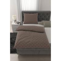 Lenjerie de pat Arc Premium cca. 50x70/140x200 cm - taupe, Romantik / Landhaus, textil (140/200cm) - Mömax