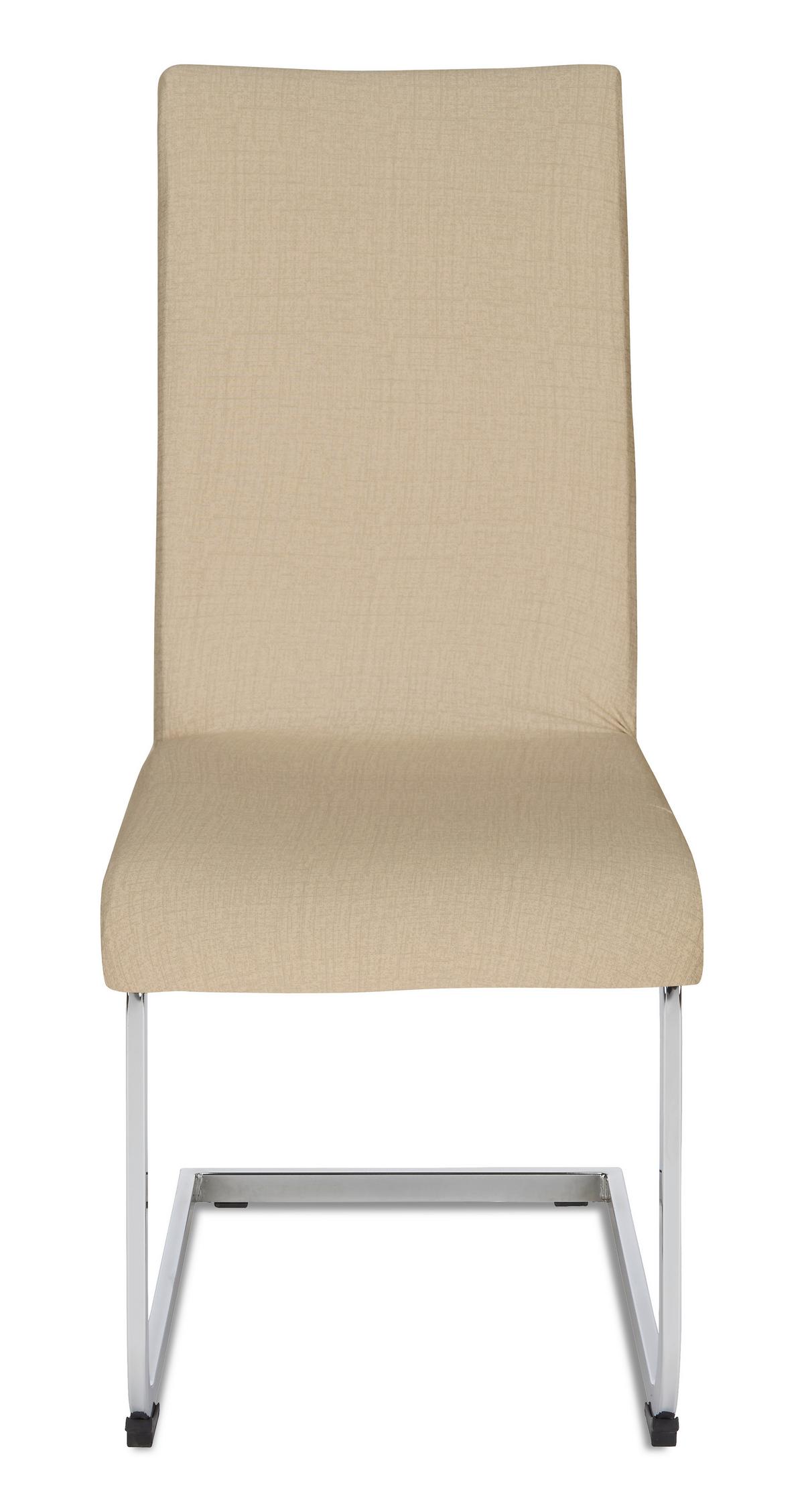 Învelitoare pentru scaun Fred - bej, Konventionell, textil (48/48/68cm) - Mömax