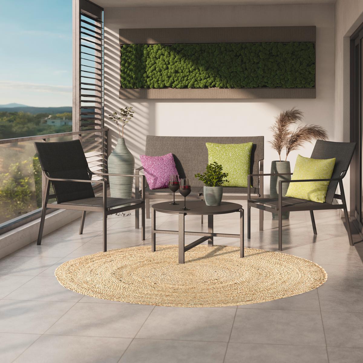 ZIERKISSEN MILLI - Weiss/Lila, Romantik / Landhaus (40/60cm) - Modern Living