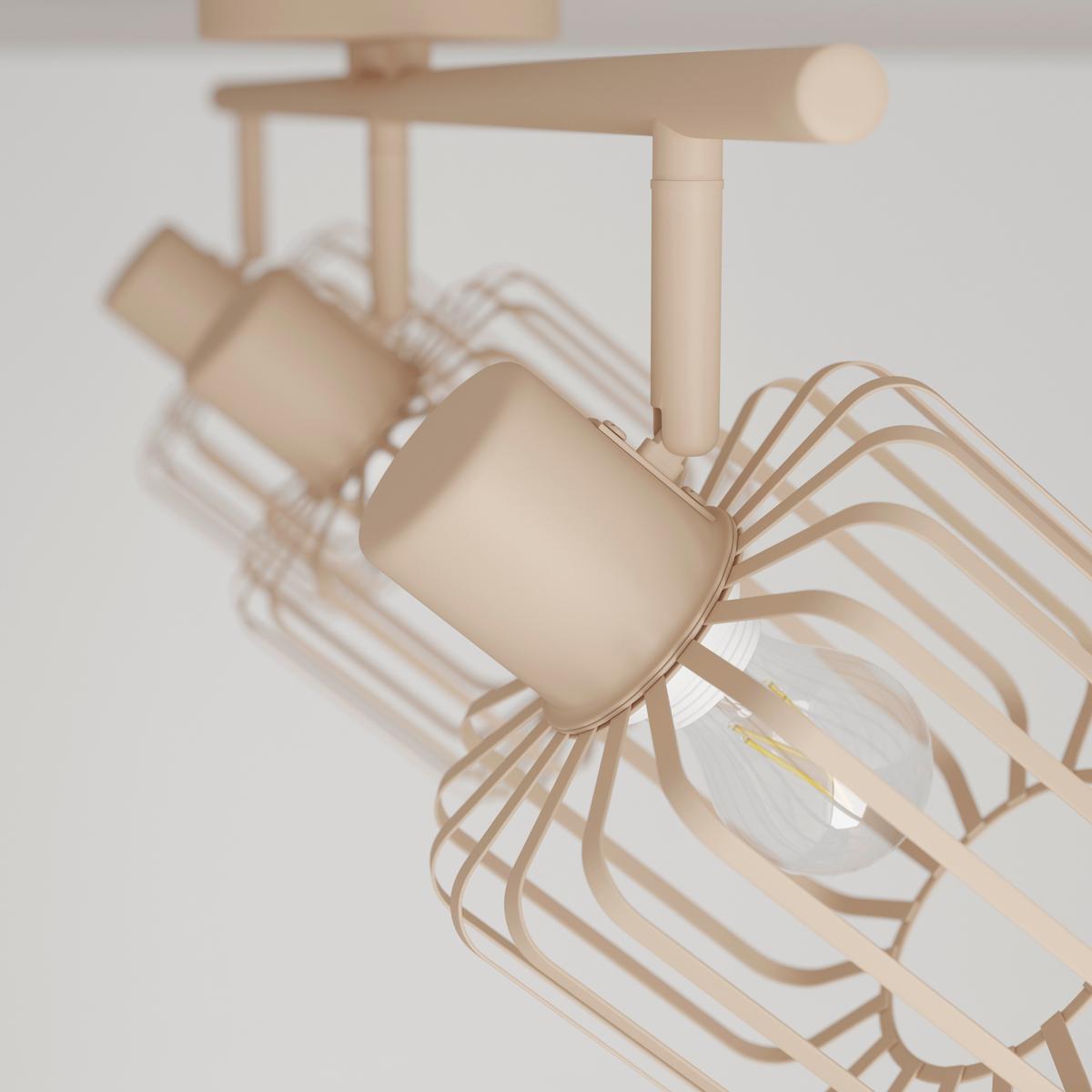 LAMPA REFLEKTOROWA COVENTRY *SBN* - szary, Konventionell, metal (64/12/22cm) - Novel