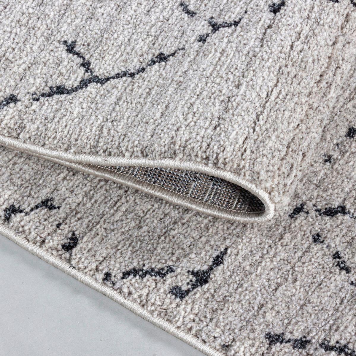 Webteppich Tasa Beige ca. 160x230cm - Beige, Design, Textil (160/230cm) - Novel