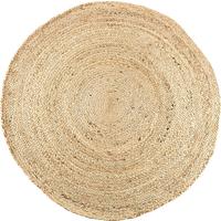 Teppich Hanoi in Naturfarben Ø ca. 110cm - Naturfarben, MODERN, Textil (110cm) - Modern Living
