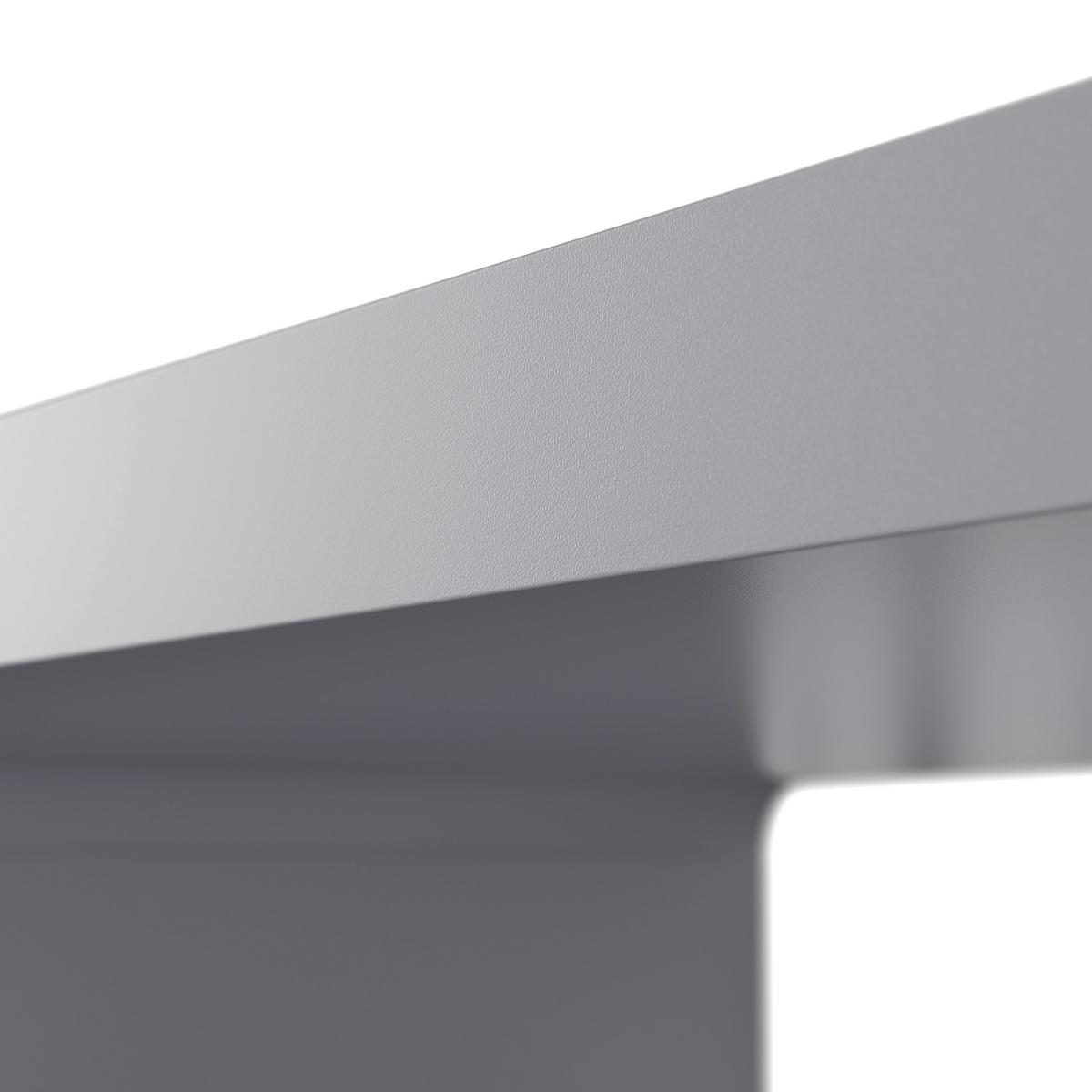 Konsolentisch Emilia Weiß MDF - Weiß, MODERN, Holzwerkstoff (120/80/40cm) - Bessagi Home