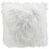 Fellkissen Mona 40x40 cm - Weiß, MODERN, Textil (40/40cm) - Mömax modern living