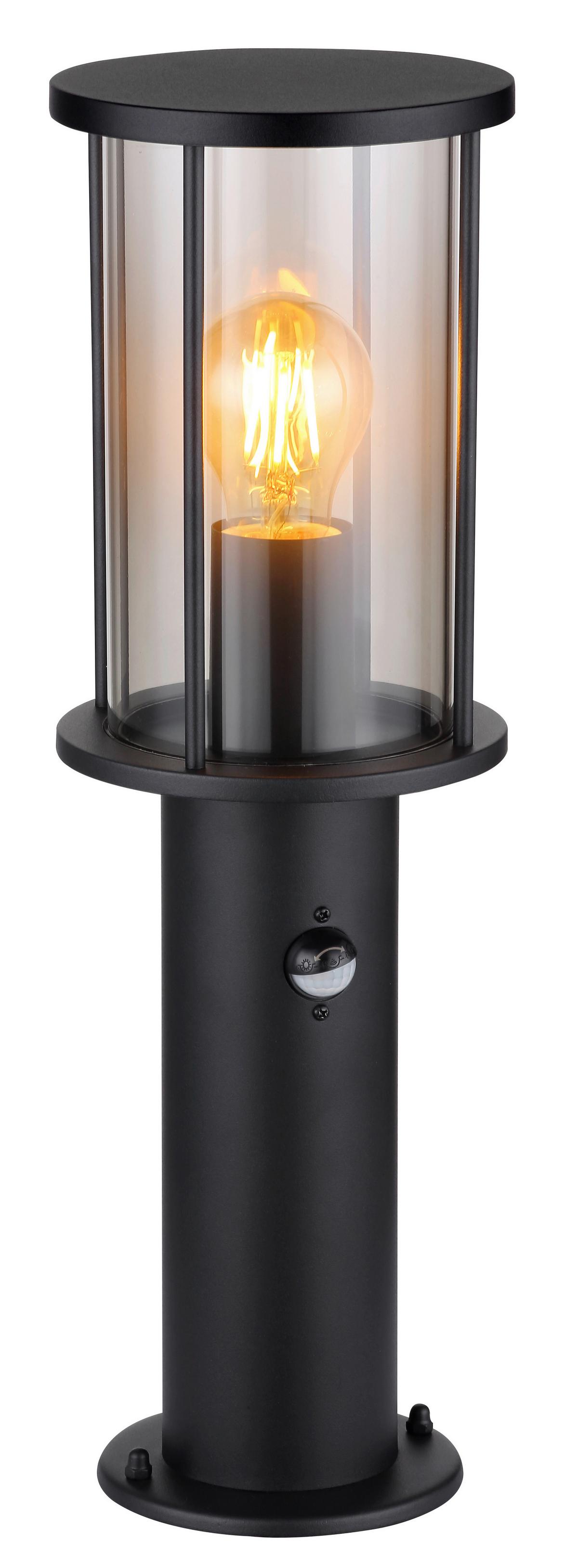 Zunanja Svetilka 31361s Gracey - črna, Konvencionalno, kovina/steklo (14,3/45cm) - Globo