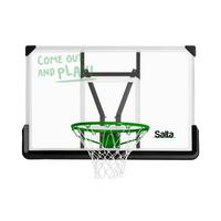 BASKETBALLSTÄNDER SALTA CENTER MIT KORB - Transparent/Schwarz, KONVENTIONELL, Kunststoff/Metall (110/71/60cm) - Salta