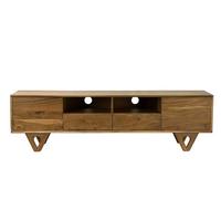 Lowboard Wl7.593 - Akaziefarben, Design, Holz (160/40/46cm) - Livetastic