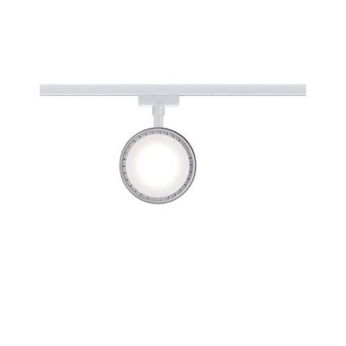 Schienensystem-Strahler Spot Hemi in Weiß max. 5 Watt - Weiß, Basics, Kunststoff/Metall (10/17,0cm) - Paulmann