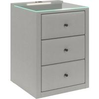 Noćni Ormarić Carmen - krem, Konvencionalno, plastika (52/68/48,5cm) - Modern Living