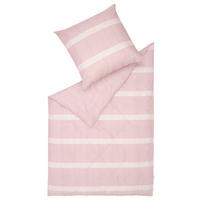 POŚCIEL DWUSTRONNA E-CADY - beżowy/różowy, Basics, tkanina (135/200cm) - Esprit