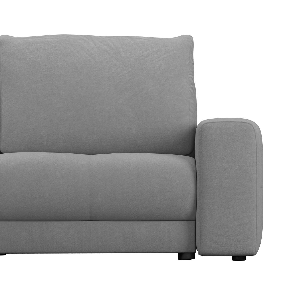 Kutna Garnitura Adria - siva, Moderno, tekstil (213/308cm) - Modern Living