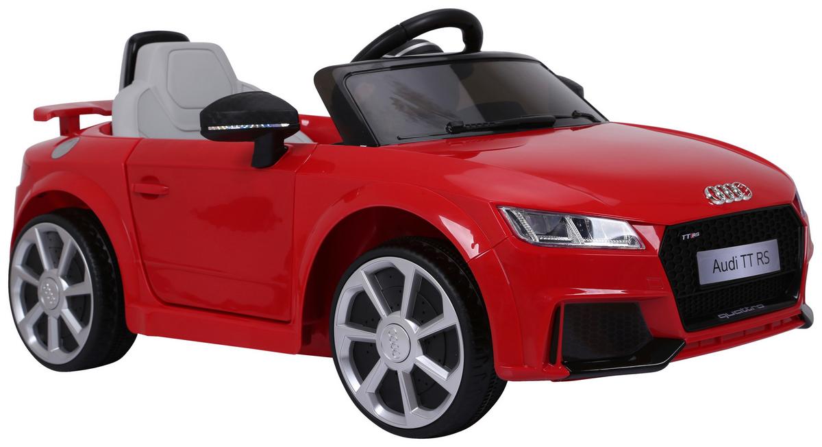 ELEKTRYCZNE AUTO DLA DZIECI RIDE ON AUDI TT - czerwony, Konventionell, tworzywo sztuczne (103/62/43,5cm)