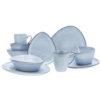Kombinirani Servis Cloudy, 10-Delni Set - pastelno modra, Basics, keramika - Creatable