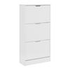 SKOSKÅP RUDI -EXKLUSIV- - vit, Klassisk, trämaterial (60/118/24cm) - Mömax