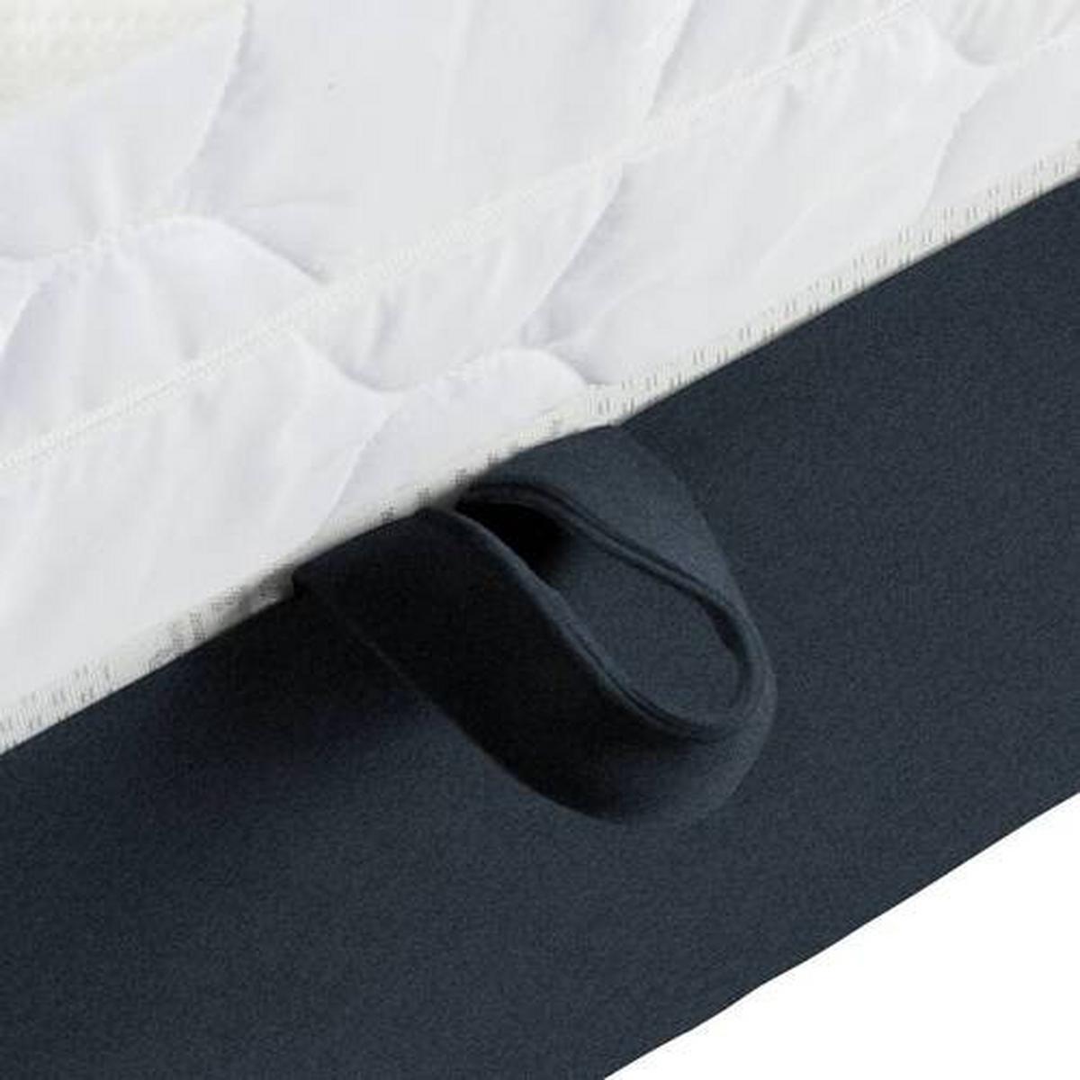 Boxbett in Schwarz ca. 180x200cm - Schwarz, KONVENTIONELL, Holzwerkstoff/Kunststoff (180/200cm) - Mömax