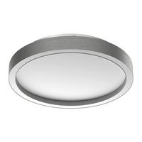 LAMPA SUFITOWA LED PHOENIX - kolor aluminiowy, Basics, metal (30,5/5,5cm) - Novel