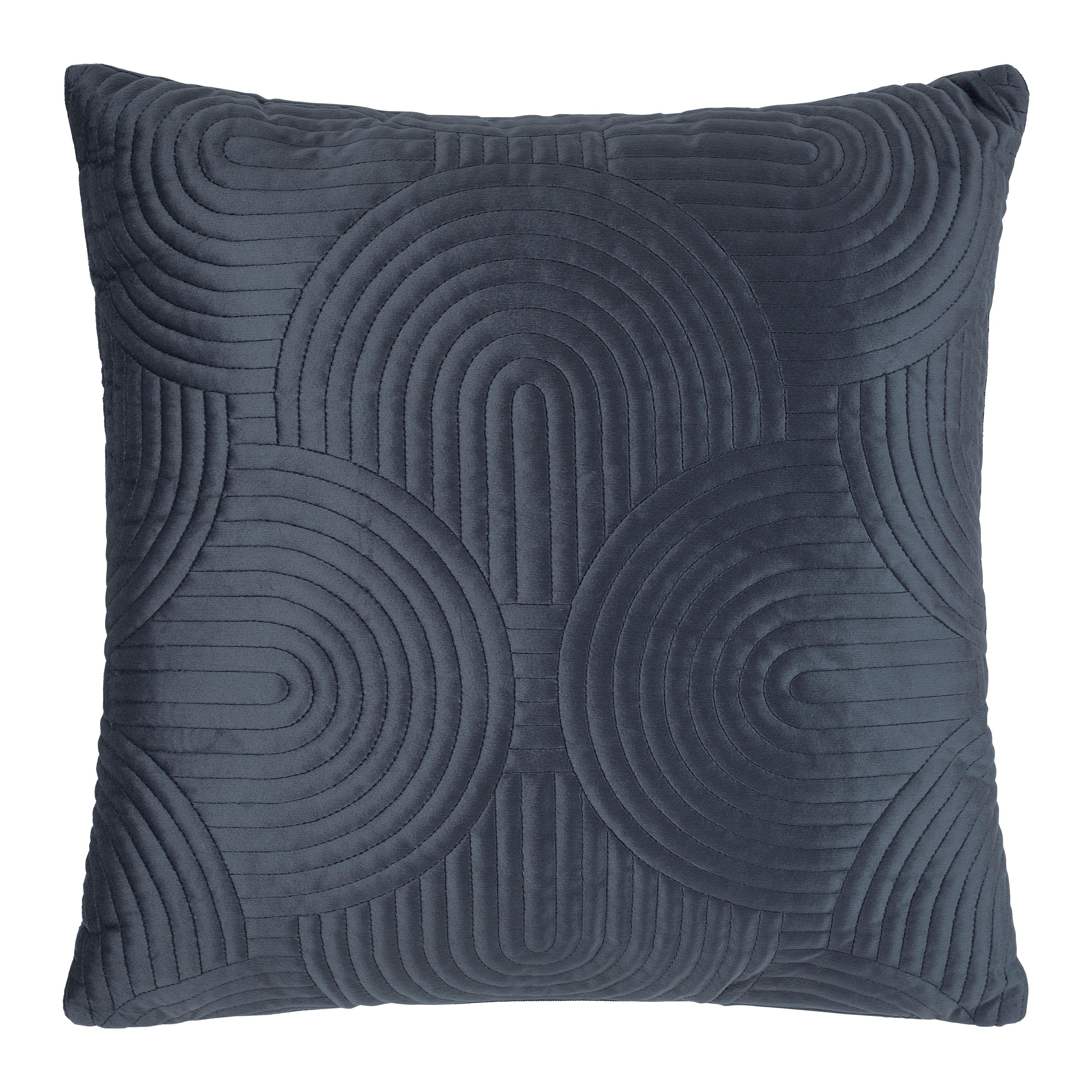 PRYDNADSKUDDE BOGGY - antracit, Modern, textil (45/45cm) - Mömax
