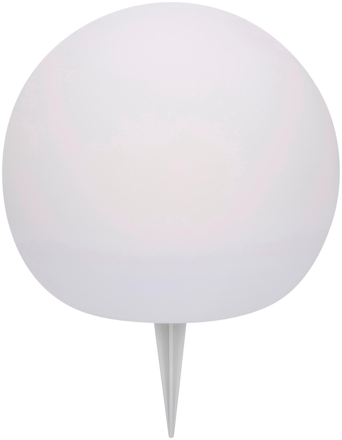 LAMPA SOLARNA BOLTON - biały, Basics, tworzywo sztuczne (20+25+30cm) - Ambia Garden