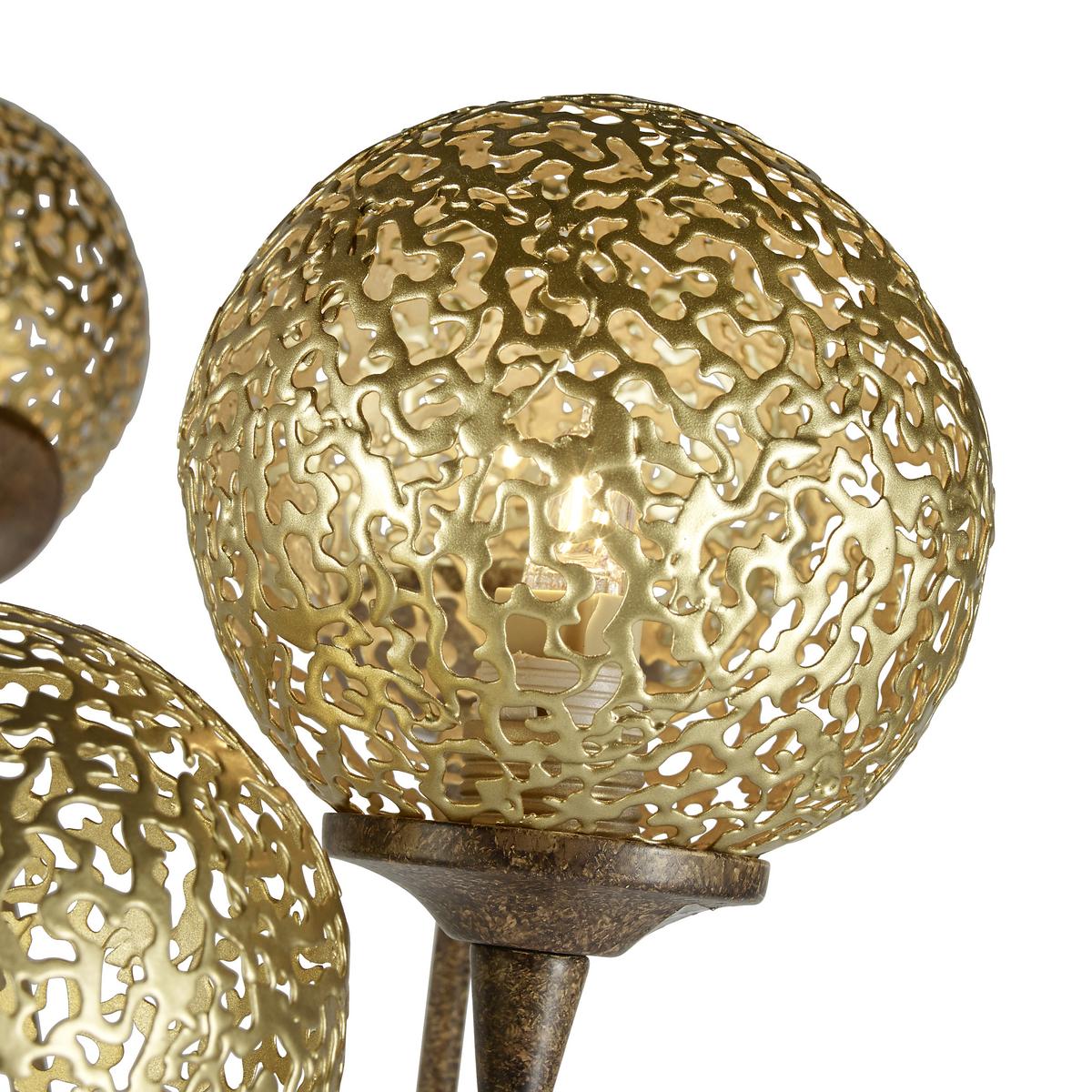 LAMPA STOJĄCA GRETA  398-48 - kolor rdzawy, Lifestyle, metal (34/34/184cm) - Paul Neuhaus