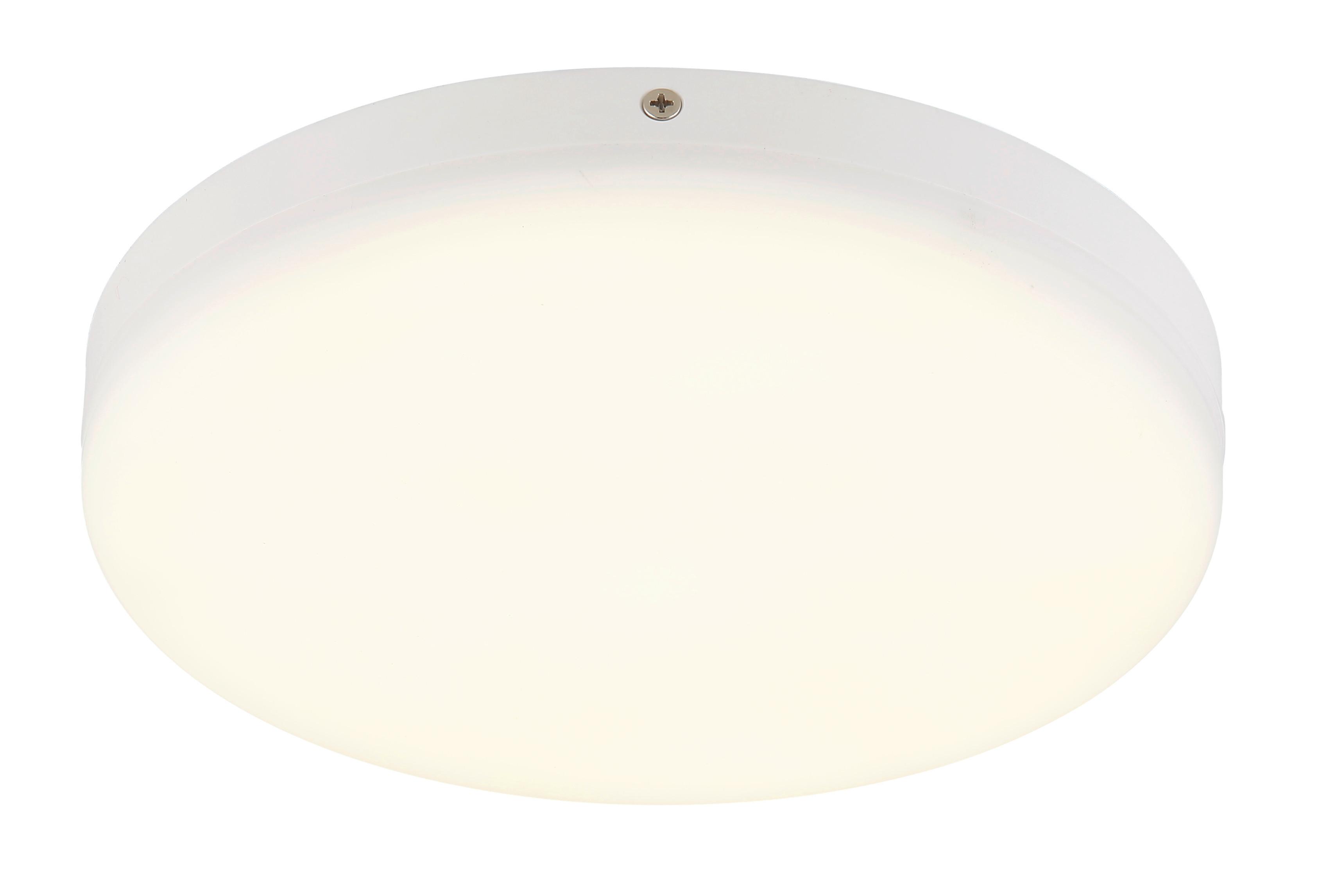 LED-Deckenleuchte Smali Opal/Weiß max. 11,93 Watt - Opal/Weiß, MODERN, Kunststoff (22/5cm) - Mömax