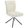 STOL ELLEN GIGA S - beige/svart, Modern, metall/textil (49/90,5/65,5cm) - Premium Living