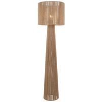 Stehleuchte Zitr Braun max. 25 Watt - Braun, MODERN, Papier/Metall (35/140cm)