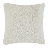 Zierkissen Teddy Weiss ca. 45x45cm - Hellgrau, Modern (45/45cm) - Modern Living