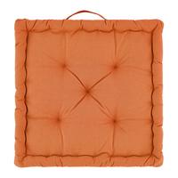 Pernă șezut înaltă Bo - portocaliu, textil (40/40/6cm) - Mömax