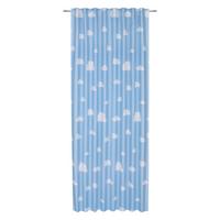 Verdunkelungsvorhang Oscar Wolken ca. 135x245cm - Blau, KONVENTIONELL, Textil (135/245cm) - Mömax