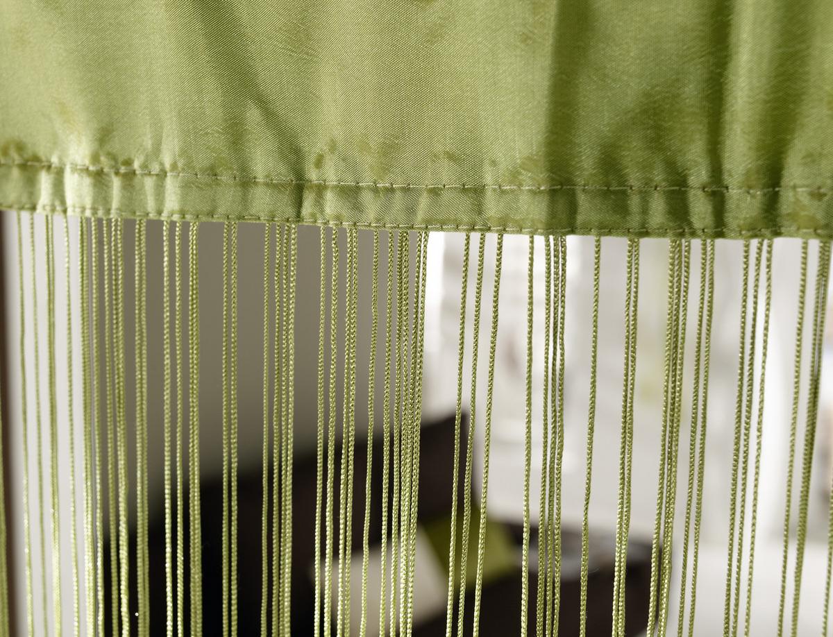 Zsinórfüggöny Promotion 90/200 - lila/kék, Konventionell, textil (90/200cm) - Based