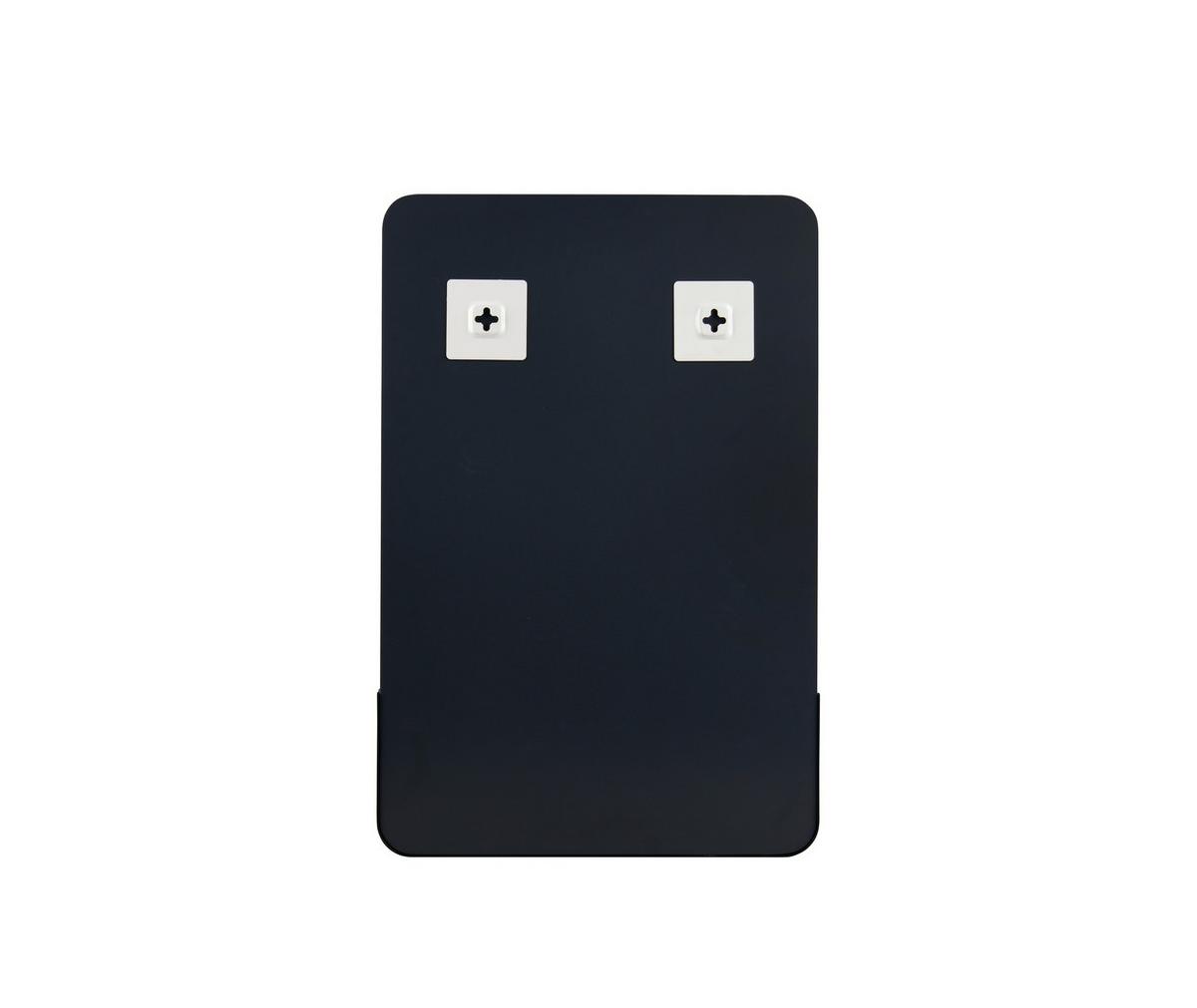 Wandspiegel Maren Schwarz Ca. 40x60x15,5cm - Schwarz, Modern, Glas/Metall (40/60/15,5cm) - Mömax