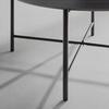 SOFFBORD MONZA - svart, Modern, metall/keramik (80/80/43cm) - Mömax
