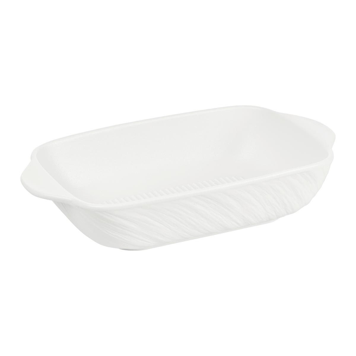 Sütőtál Ruki - M - fehér, Konventionell, kerámia (23.5/16.2/6cm) - Mömax