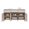 SIDEBOARD ARRAN - svart/kashmir, Modern, trämaterial (157/90/40cm) - Mömax