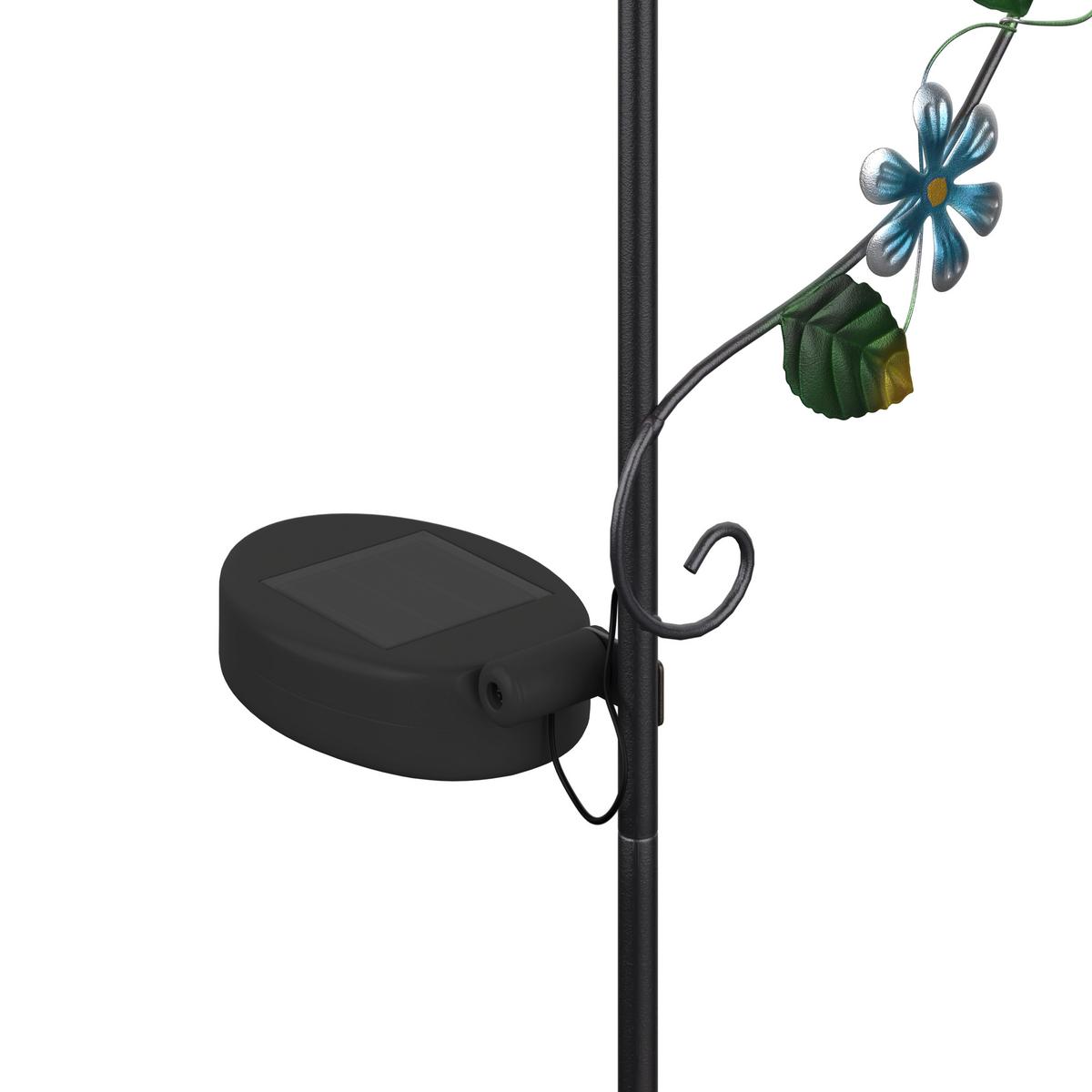 LAMPA SOLARNA ANEMONE - przejrzysty, Lifestyle, tworzywo sztuczne/metal (21,5/82/15,2cm) - Ambia Garden