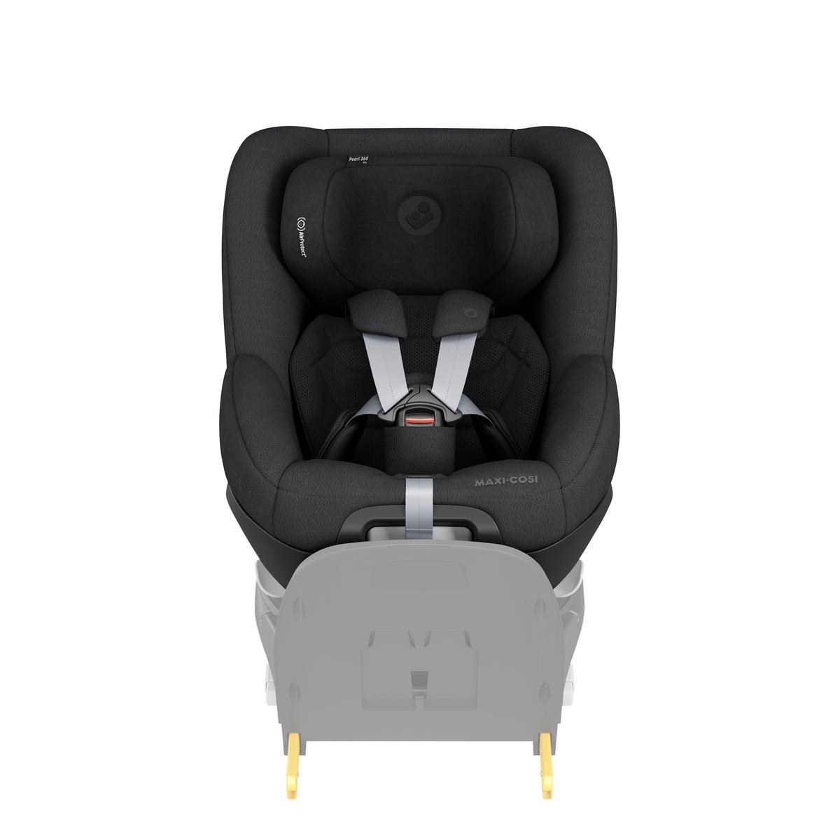 FOTELIK SAMOCHODOWY OBROTOWY PEARL 360 PRO - czarny, Basics, tworzywo sztuczne/metal (43,2/49,6/71,4cm) - Maxi-Cosi