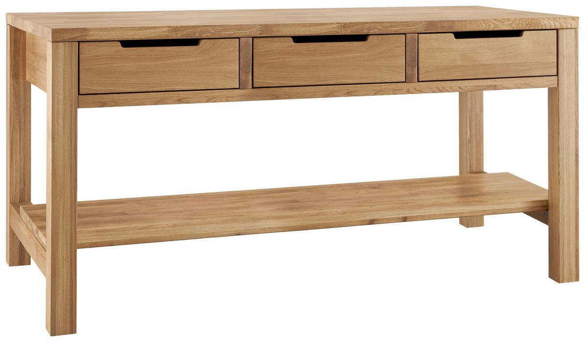 Kücheninsel Ponza I 180 o. Geräte Eiche - Eichefarben, Basics, Holz (180/91/90cm) - P & B