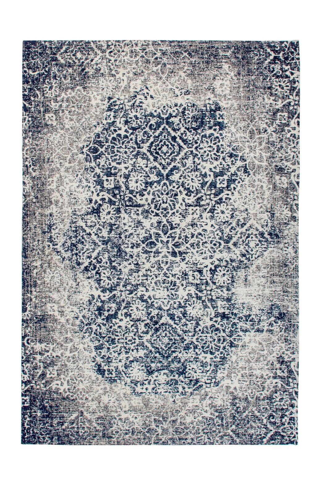 Läufer River 140 Grau / Multi 80x150 - Multicolor/Grau, Basics, Textil (80/150cm) - Kayoom